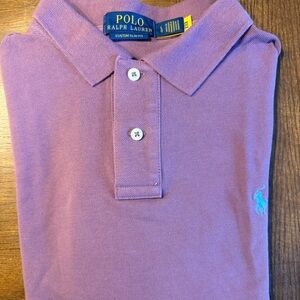 Ralph Lauren Men's Lavender Polo Shirt